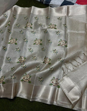 Load image into Gallery viewer, Banarasi Soft Tissue Saree
