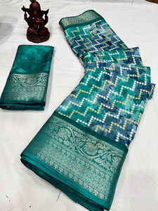 Printed Silk Cotton Saree