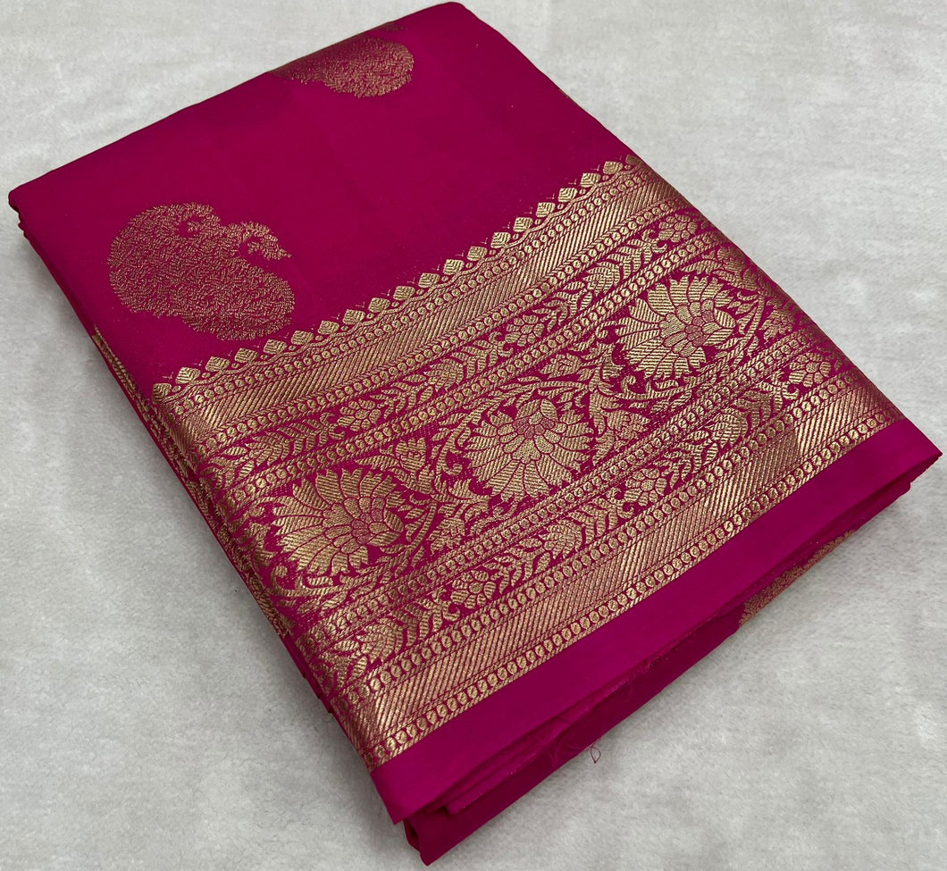 Khaddi Georgette Saree