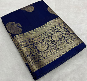 Khaddi Georgette Saree