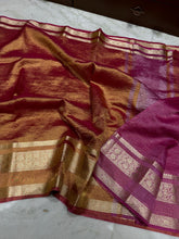 Load image into Gallery viewer, Soft  Crushed Tissue Saree
