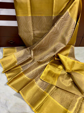 Load image into Gallery viewer, Kanchipuram style Banarasi soft tissue saree
