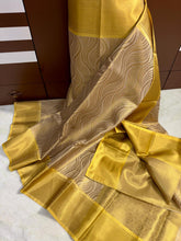 Load image into Gallery viewer, Kanchipuram style Banarasi soft tissue saree
