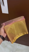 Load and play video in Gallery viewer, Kanchipuram style Banarasi soft tissue saree
