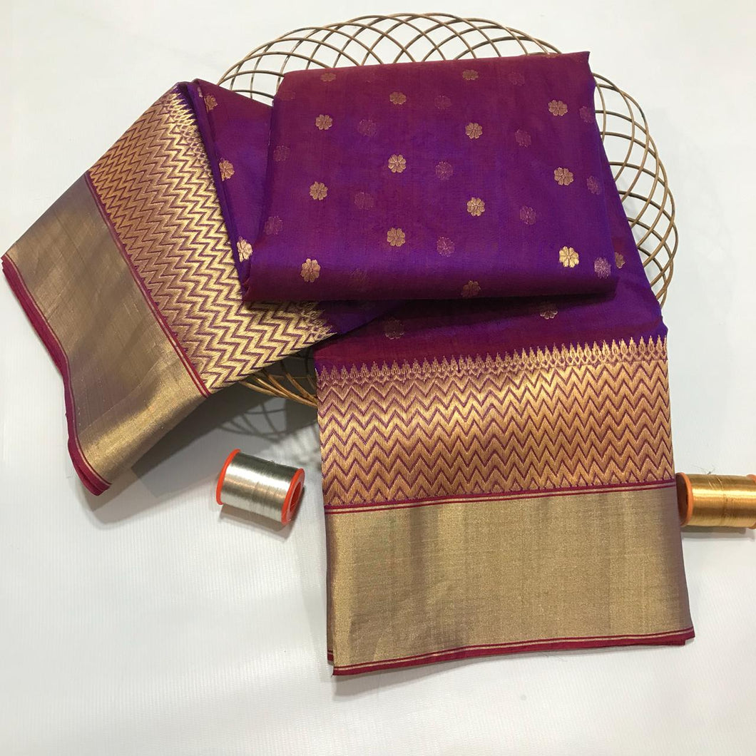 Katan Pure Silk Saree